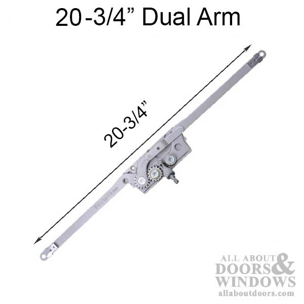 Truth 11.43 Entrygard Dual Arm Awning Operator 20-3/4" Span