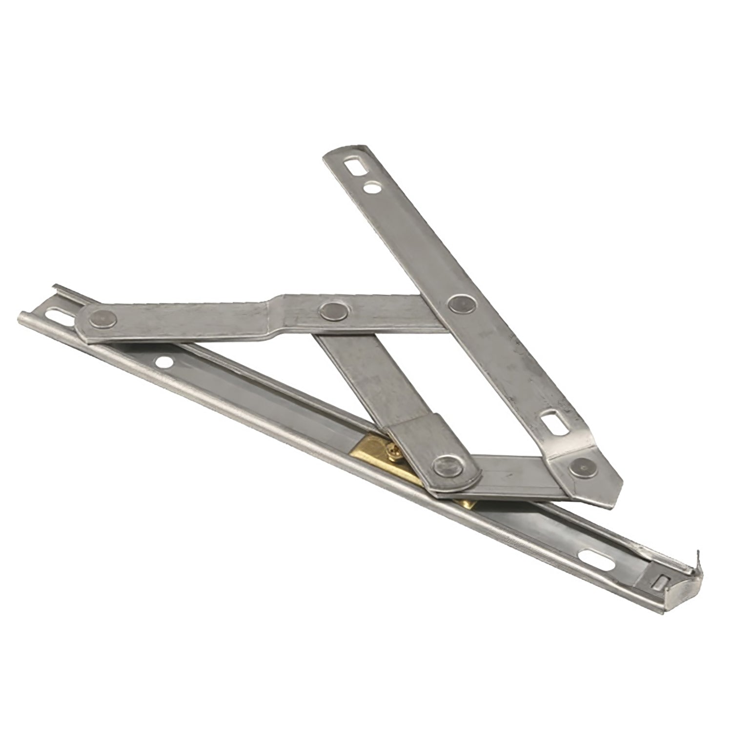 Anderberg 201SS 4-Bar Casement Hinge, No Stop, Stainless - 201SD-NS