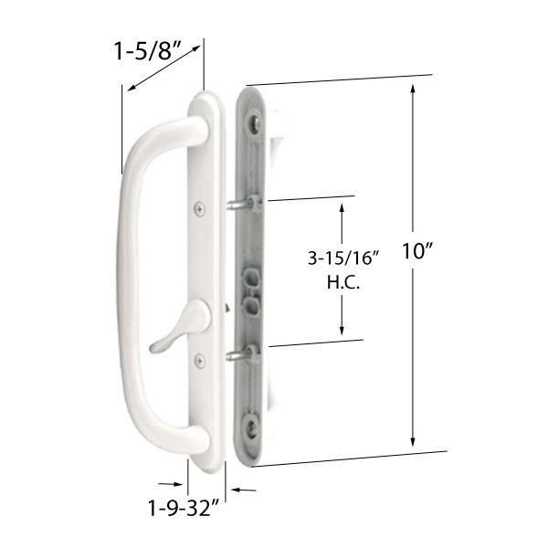 Olympus 14291-125 Door Handle Set 1-1/4" to 1-1/2"