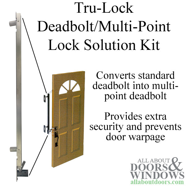 Tru-Lock Deadbolt Multipoint Lock Conversion Kit