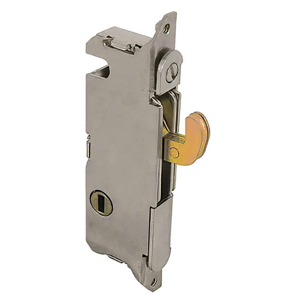 W&F Style Mortise Lock, Vertical Slot for Metal Sliding Patio Doors