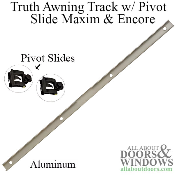 Truth 11577.92 Awning Track with Pivot Slide for Maxim & Encore