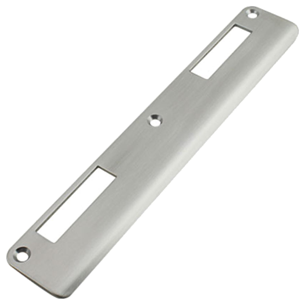 P3000® Curved Lip Strike Plate for Latch & Deadbolt, Stainless Steel