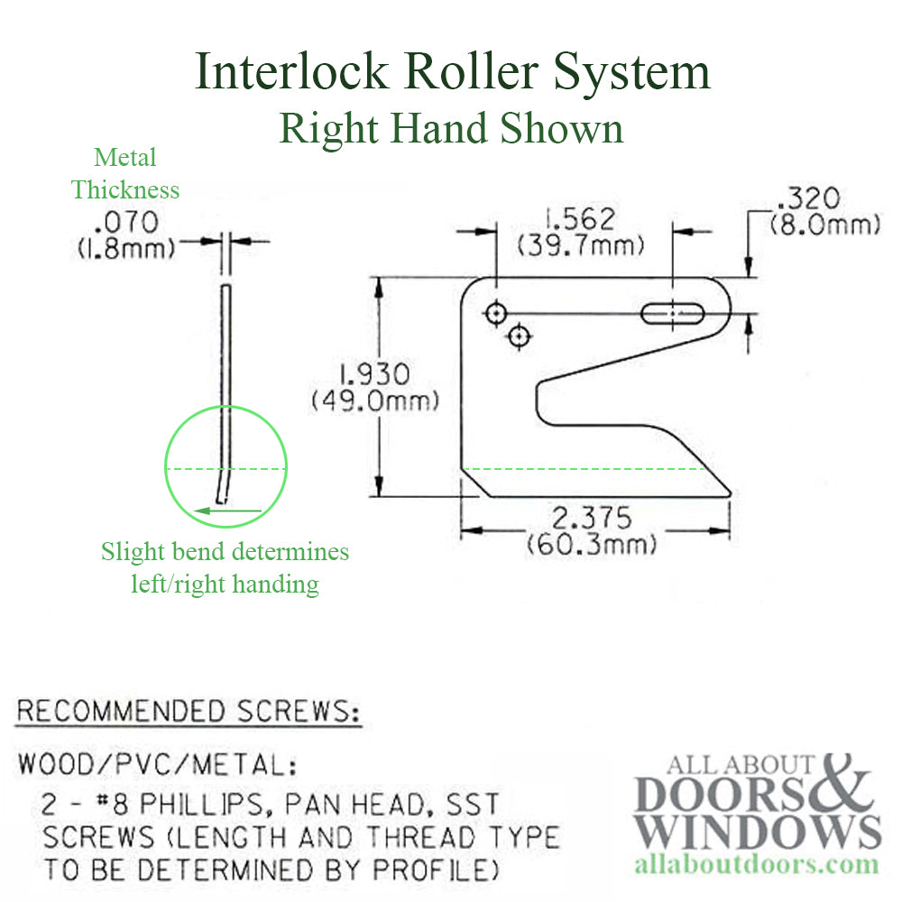 AmesburyTruth 31301/31302 24 Series Sash Lock Keeper