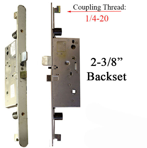 Active Concealed Rod 60/92 Radius Faceplate Attached Hardware