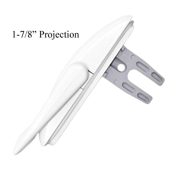 Non-Handed Truth Multipoint Maxim Sash Lock, 1-7/8" Fork – White