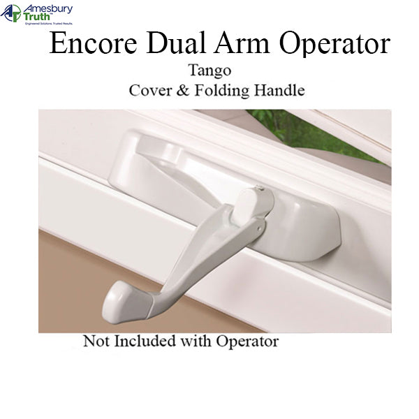 Truth Encore Dual Arm Casement Operator With Stud Left Hand Hardware