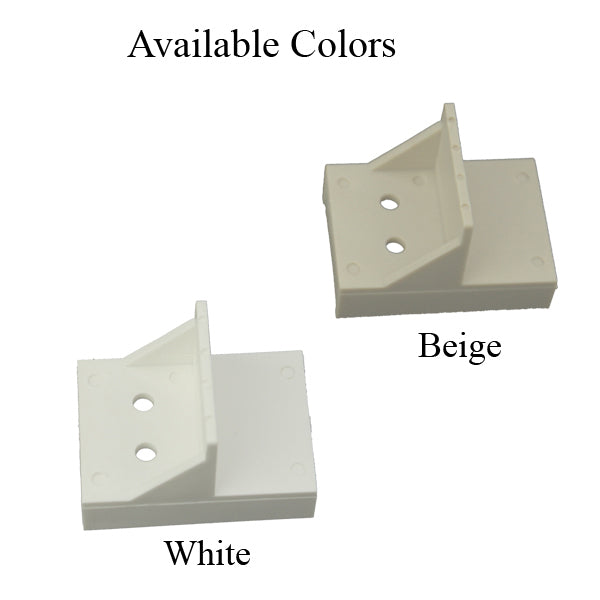 Flanker Stop For Stationary Panel Slider Window - Choose Color Hardware