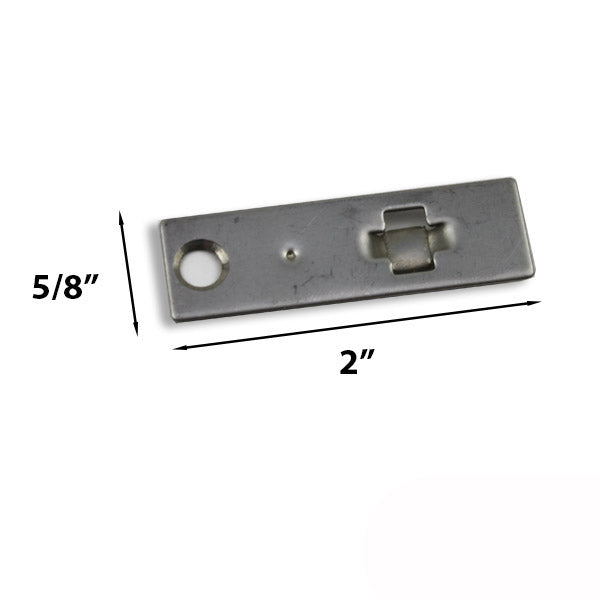 Slide Clip For Amesbury P2000 Multipoint Lock Connects Extension To Shoot Bolt Tip Stainless