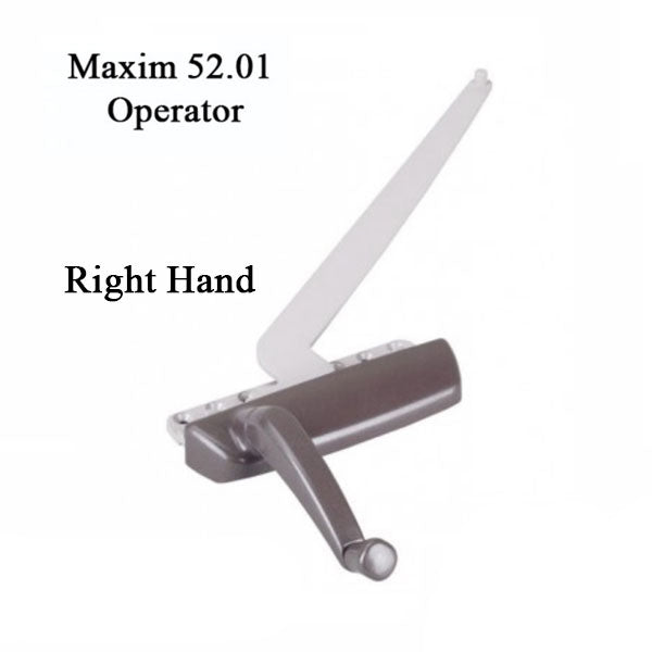 Truth Maxim 52.01 Single Arm Casement Operator Right Hand Hardware