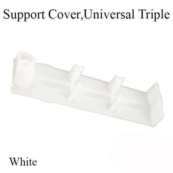 Support Cover Triple Coil Spring 1-1/4 Pocket- White Hardware