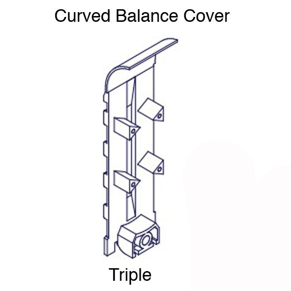 Support Cover 983 Series Triple Coil Spring Hardware