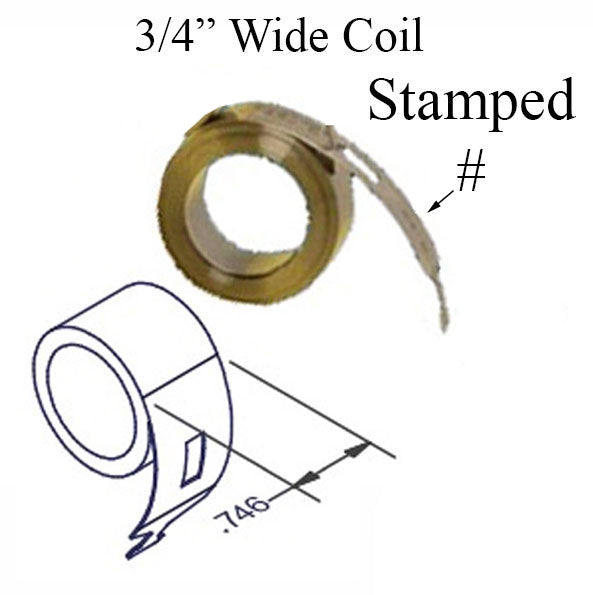 985 Series Single 3/4 Constant Force Coil Balance Weight 3.5 - 13.5 Hardware