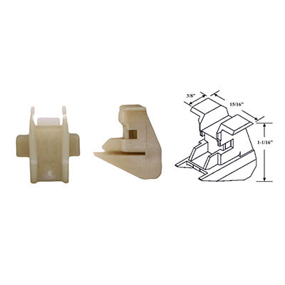 Bottom Shoe Bracket For Channel Balance Hardware