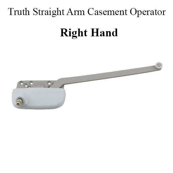 9-1/2 Inch Truth New Style Ellipse Single Arm Operator Right Hand - Choose Color Hardware