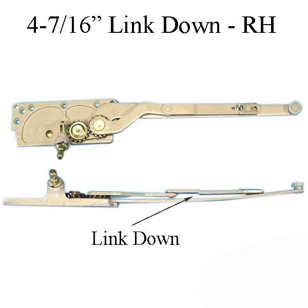 Casement Operator Entrygard Right Hand Offset Down Link # 20810 Hardware