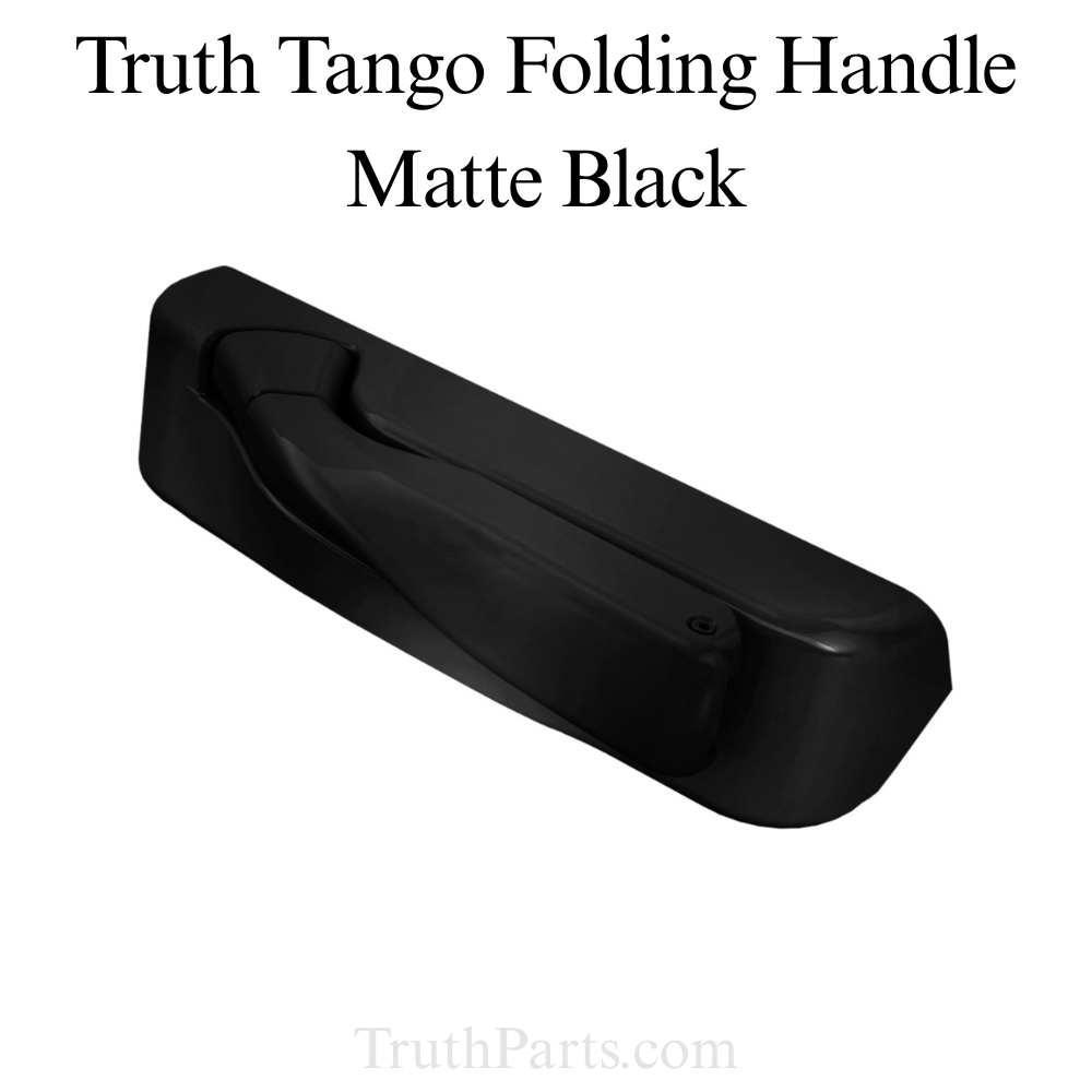 Tango Operator Cover and Handle, Left Hand - Flat/Matte Black