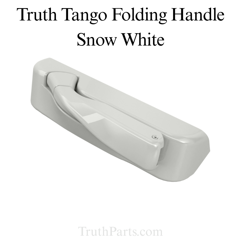 Tango Folding Handle with Cover, Encore Operator, Left Hand - Snow White