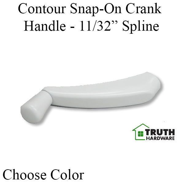 Contour Crank Handle Truth 11/32 Spline - Choose Color Hardware
