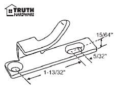 Truth Strike / Keeper For Casement Windows Left Hand Hardware