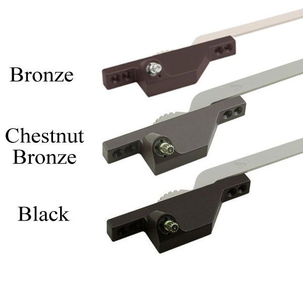 Truth Single Arm Casement Operator Front Mount Left Hand - Choose Color Hardware