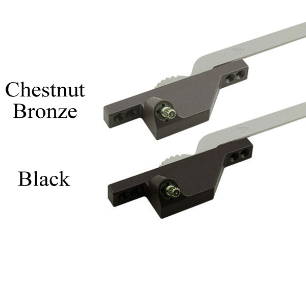 Truth 9-1/2 Single Arm Casement Operator Front Mount Right Hand - Choose Color Hardware