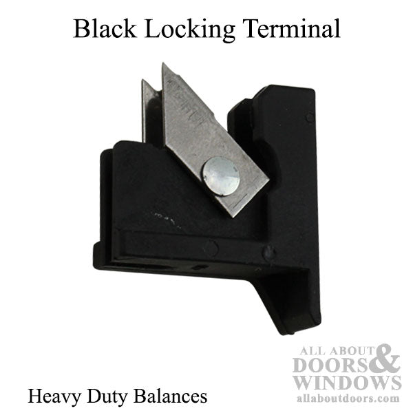 End Bracket Attachment #2 for 1/2" Channel Balance, Locking Terminal