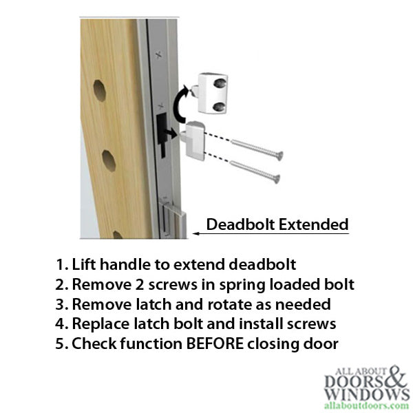 P1000 Active 45/92 Euro Mortise Lock Gearbox Replacement