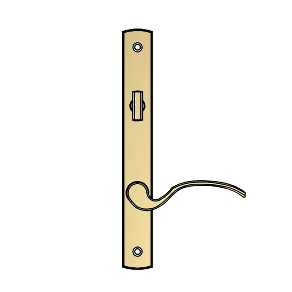 Truth Sentry Traditional Handle Set - PVD Brass