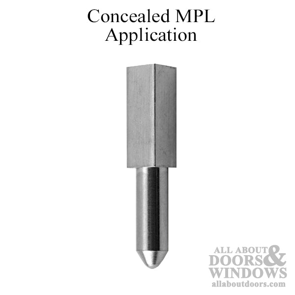 Square Shootbolt Tip 2" 1/4-20 Thread for Concealed MPL