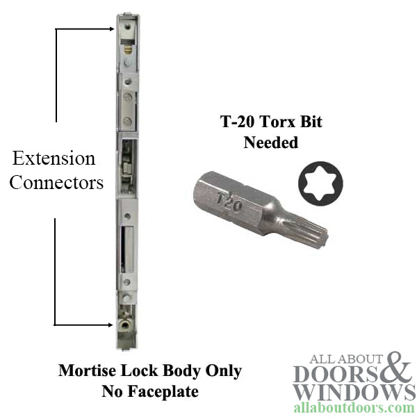 P1000 Active Gearbox 45/92 Mortise Lock Case – American