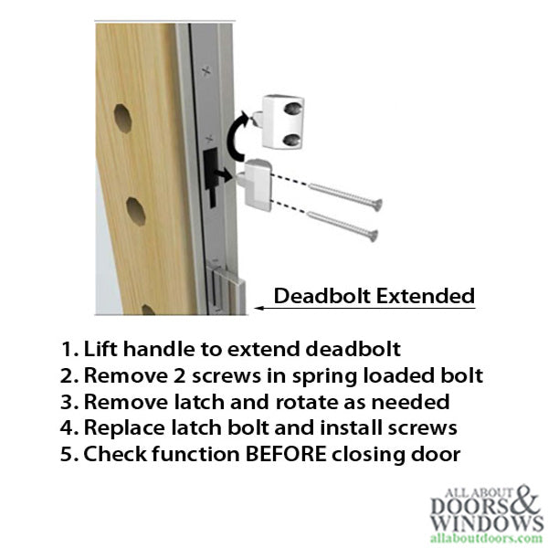 P1000® 35/92 Multipoint Gearbox Mortise Lock Body (American Version)