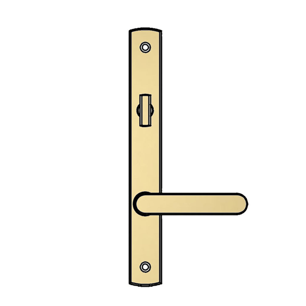 Truth Sentry Contemporary Handle Set - PVD Brass