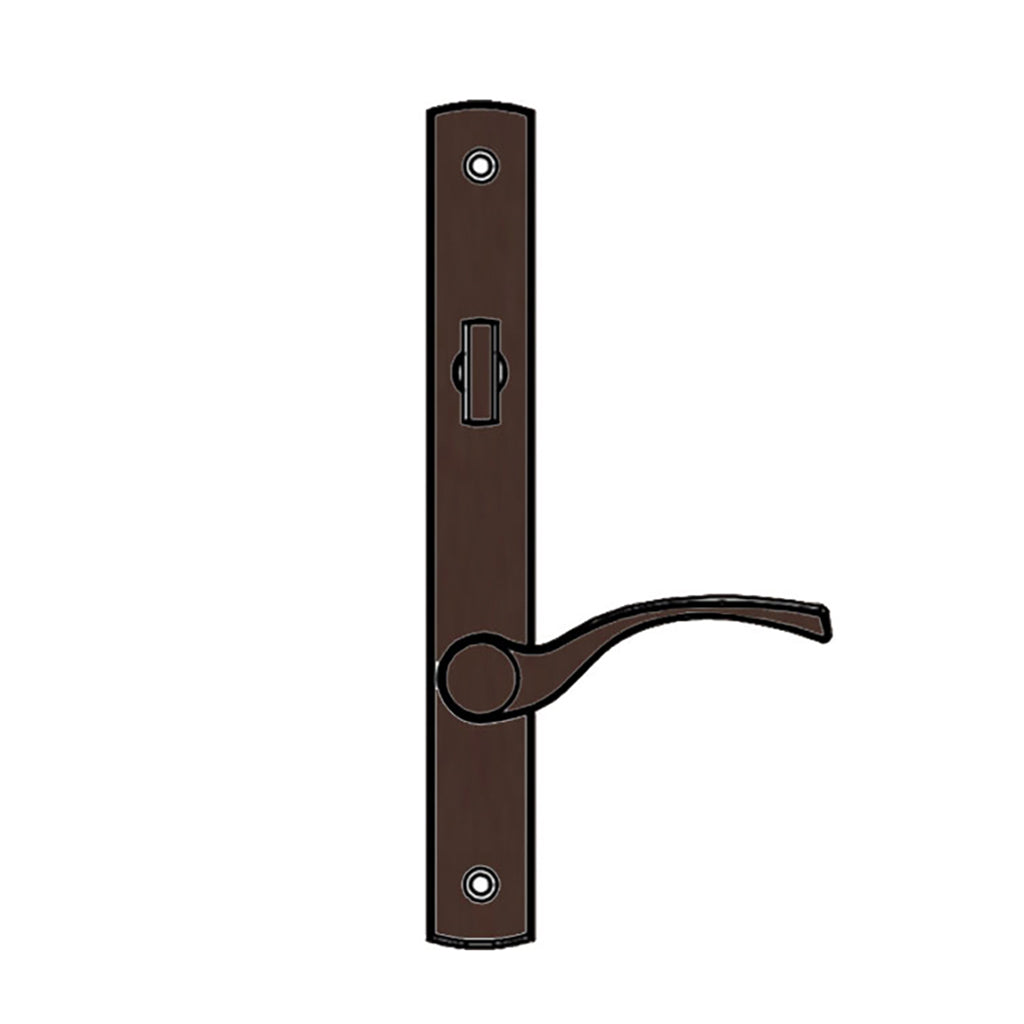 Truth® Sentry Lock Handle Set, Transitional, Painted over Zinc- Faux Bronze
