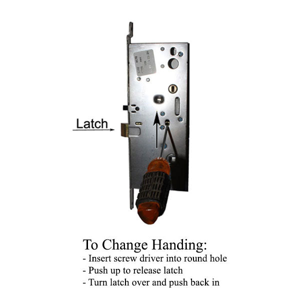 Active 60/92 Multi-Point Mortise Lock for Marvin® Ultimate Inswing Doors