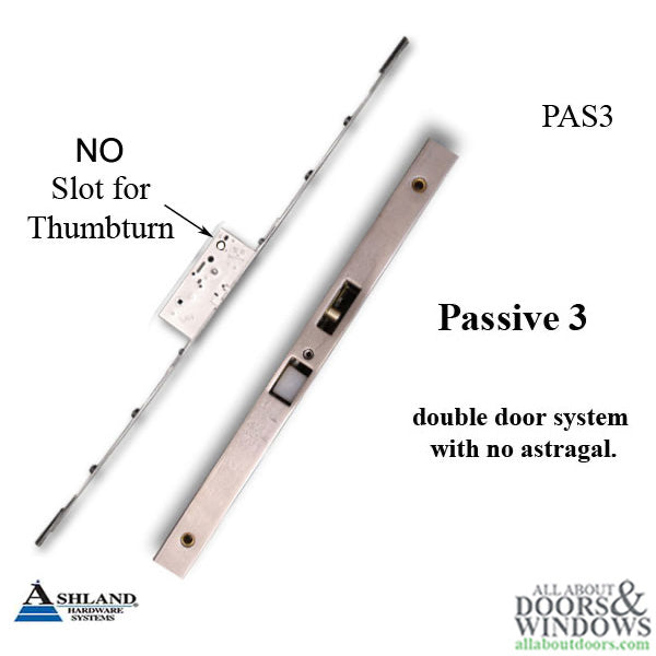 Passive 60/92 Sentinel Multi-Point Door Lock Gearbox - SS