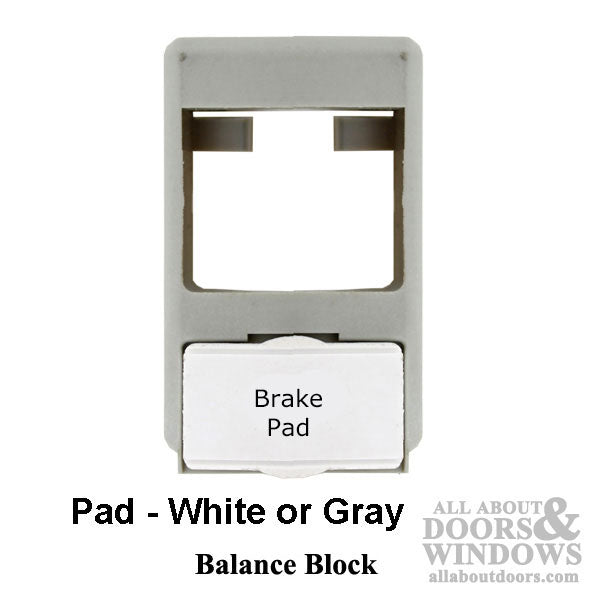 Balance Block for 5/8" Spiral Balance Rod – Pivot Lock Shoe