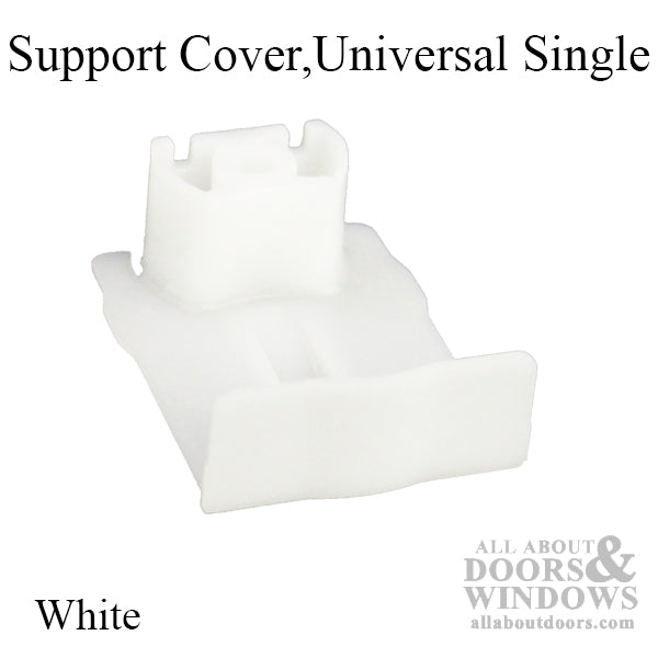 Support Cover for Single Coil Spring, 1-1/4" Pocket – White