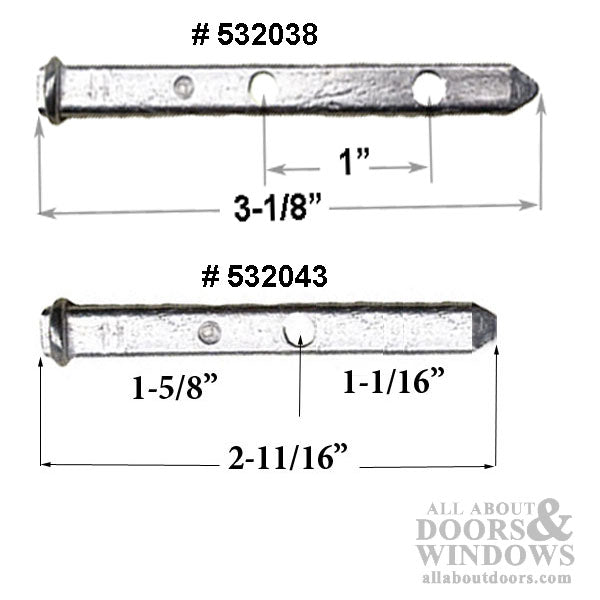 Balance Block for 5/8" Spiral Balance Rod – Pivot Lock Shoe