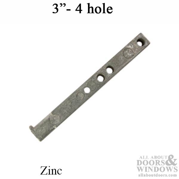 3" 4-Hole Pivot Bar for Columbia, Boreal & Jordan Vinyl Windows