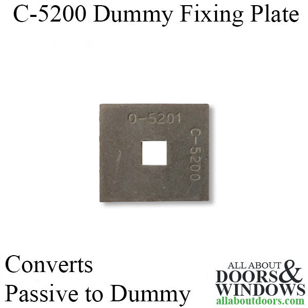 C-5200 Fixing Plate for Ashland® Door Levers, 1-7/16" x 1-5/16"