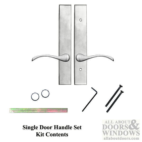 Expressions 12" Square Passive / Dummy Handle Set - Choose Color
