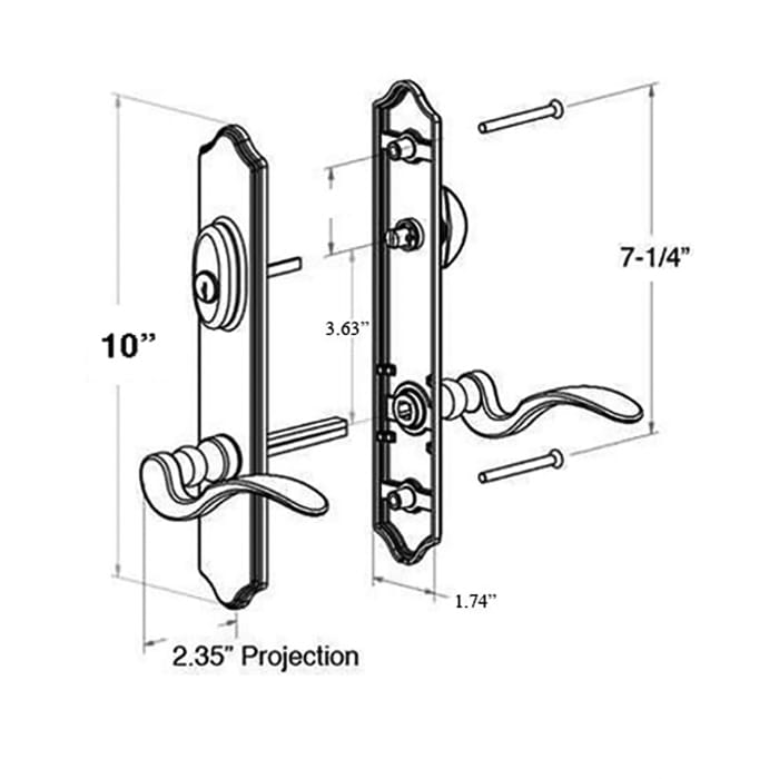 Elegance 10Inch Arch Passive / Dummy - Choose Finish