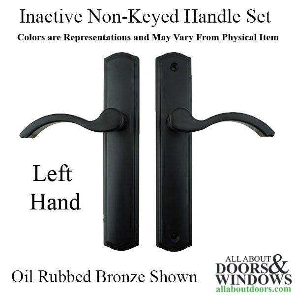Inactive Handle set 100 Series Lever, C Plate, Left Hand - Choose Color