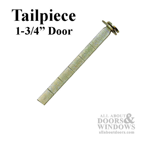 Ashland Tail Piece Assembly for 1-3/4" Door, Fits 2-2-1/4"