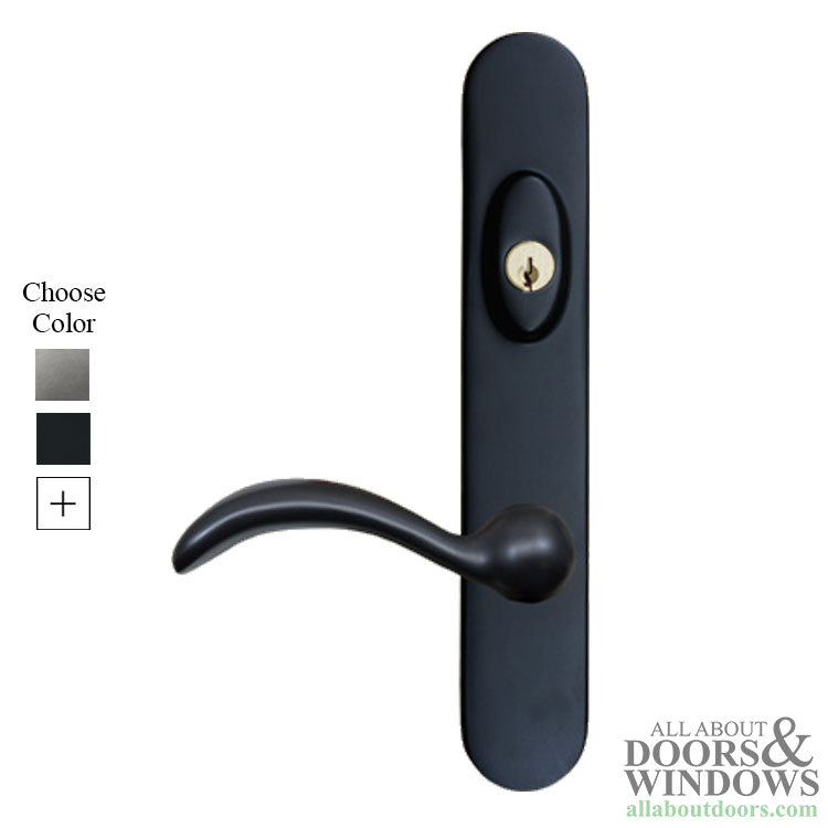 Forgings 10" Round Top Active Keyed Handle Set