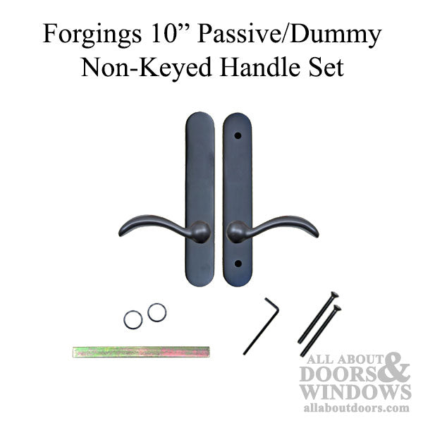 Forgings 10" Passive / Dummy Non-Keyed Handle Set