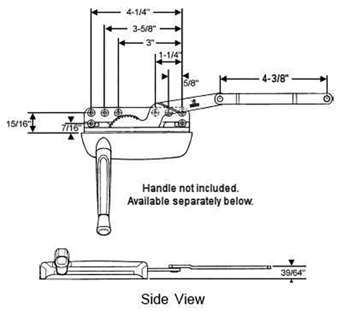 Truth 31876 Maxim Dyad Operator Right Hand SS - 55094SS