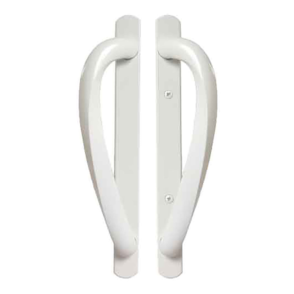Truth Center Keyed Active Round Top Sliding Door Handleset - Choose Color