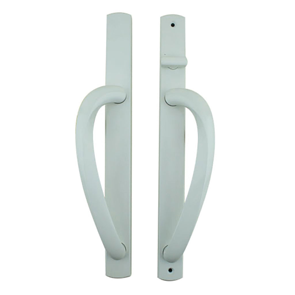 Truth® Non-Keyed curved top sliding Door Handleset Trim - Choose Color